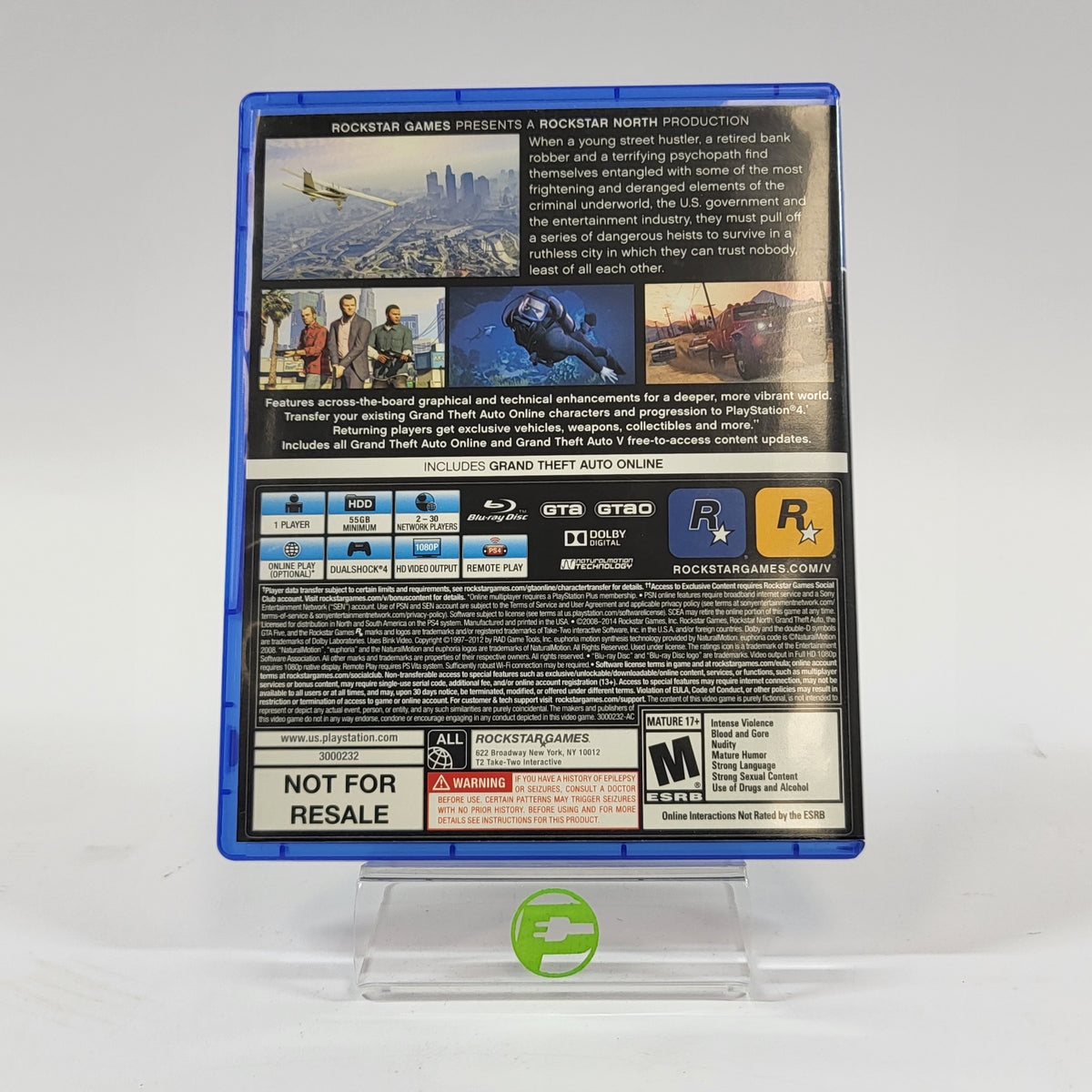 Grand Theft Auto V (Sony PlayStation 4 PS4, 2014)