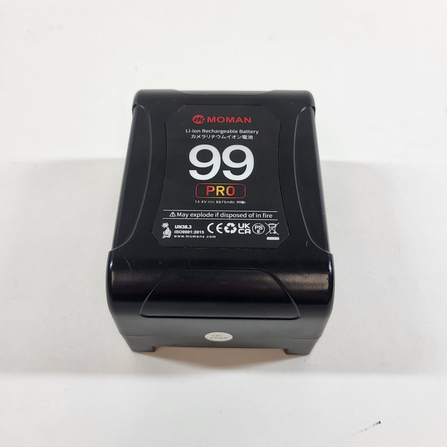 Moman Power 99 Pro Lithium-Ion Battery with OLED Screen V-MOUNT