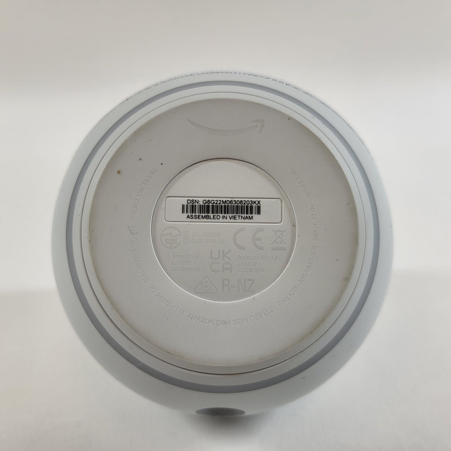 Amazon Echo Dot 5th Gen Voice Controlled Smart Speaker Cloud Blue C4E8S3