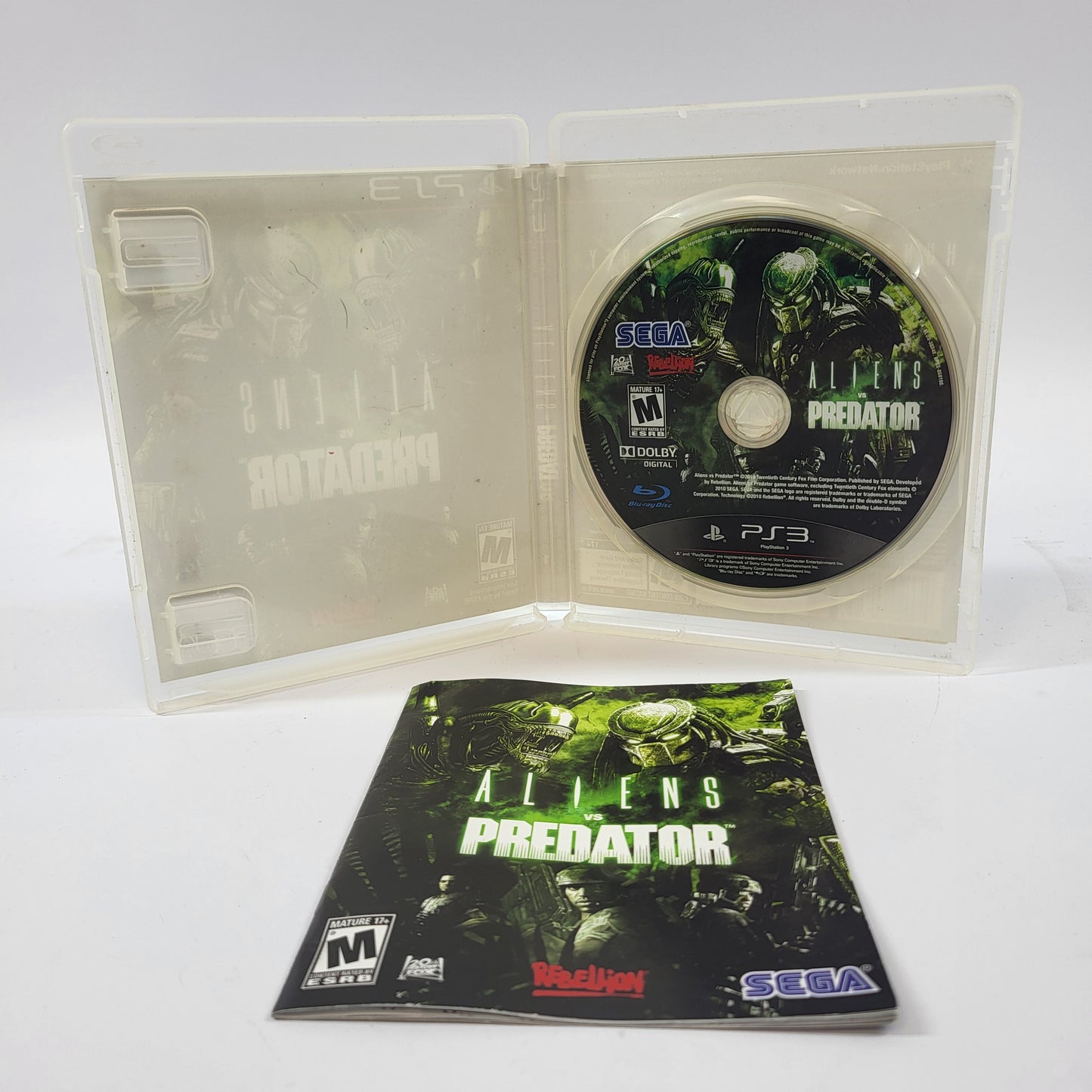 Aliens vs. Predator (Sony PlayStation 3 PS3, 2010)