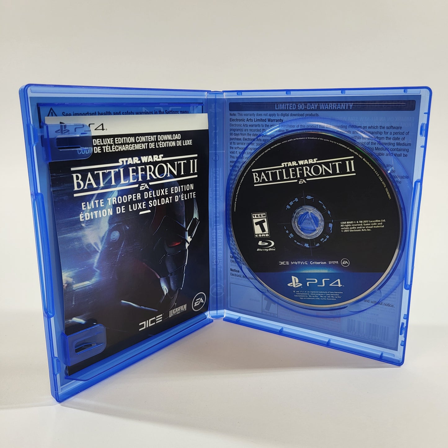 Star Wars: Battlefront II [Elite Trooper Deluxe Edition] (Sony PlayStation PS4, 2017)