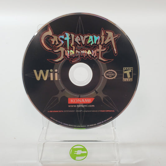 Castlevania Judgment (Nintendo Wii, 2008) Disc Only