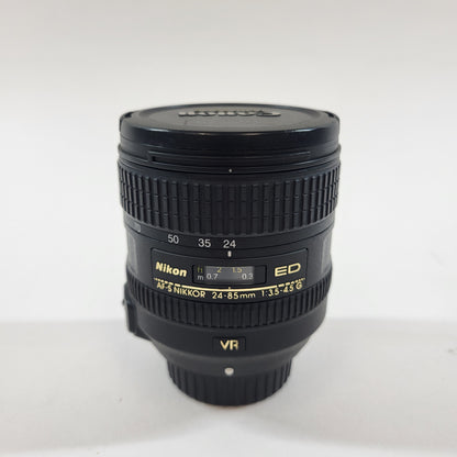 Nikon AF-S NIKKOR 24-85mm f/3.5-4.5 G ED Auto & Manual Lens AF-S