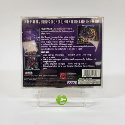 True Pinball (Sony PlayStation 1 PS1, 1996)