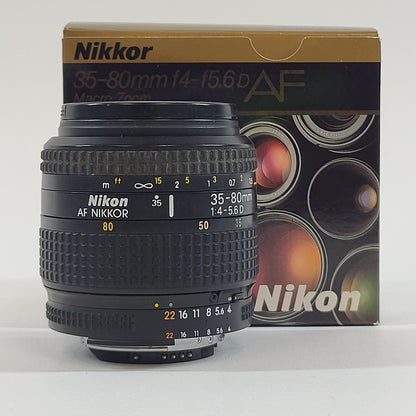 Nikon AF NIKKOR 35-80mm 1.4-5.6D Auto Lens F
