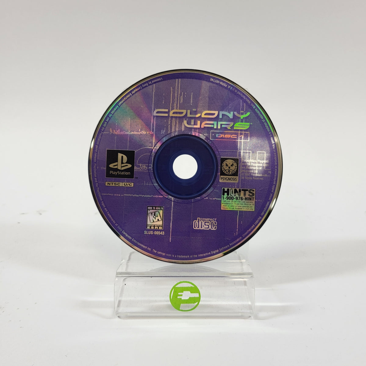 Colony Wars (Sony PlayStation 1 PS1, 1997)