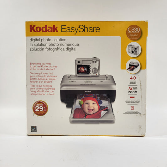 Kodak EasyShare 4.0 Point and Shoot Digital Camera Open Box