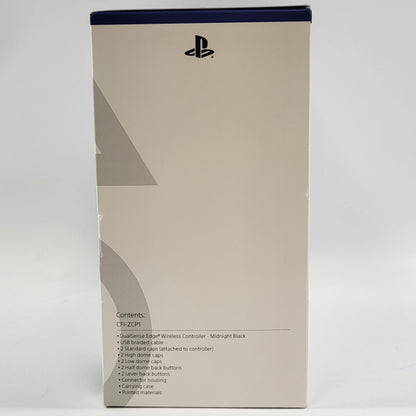 New Sony PlayStation 5 PS5 DualSense Edge Wireless Controller Black CFI-ZCP1