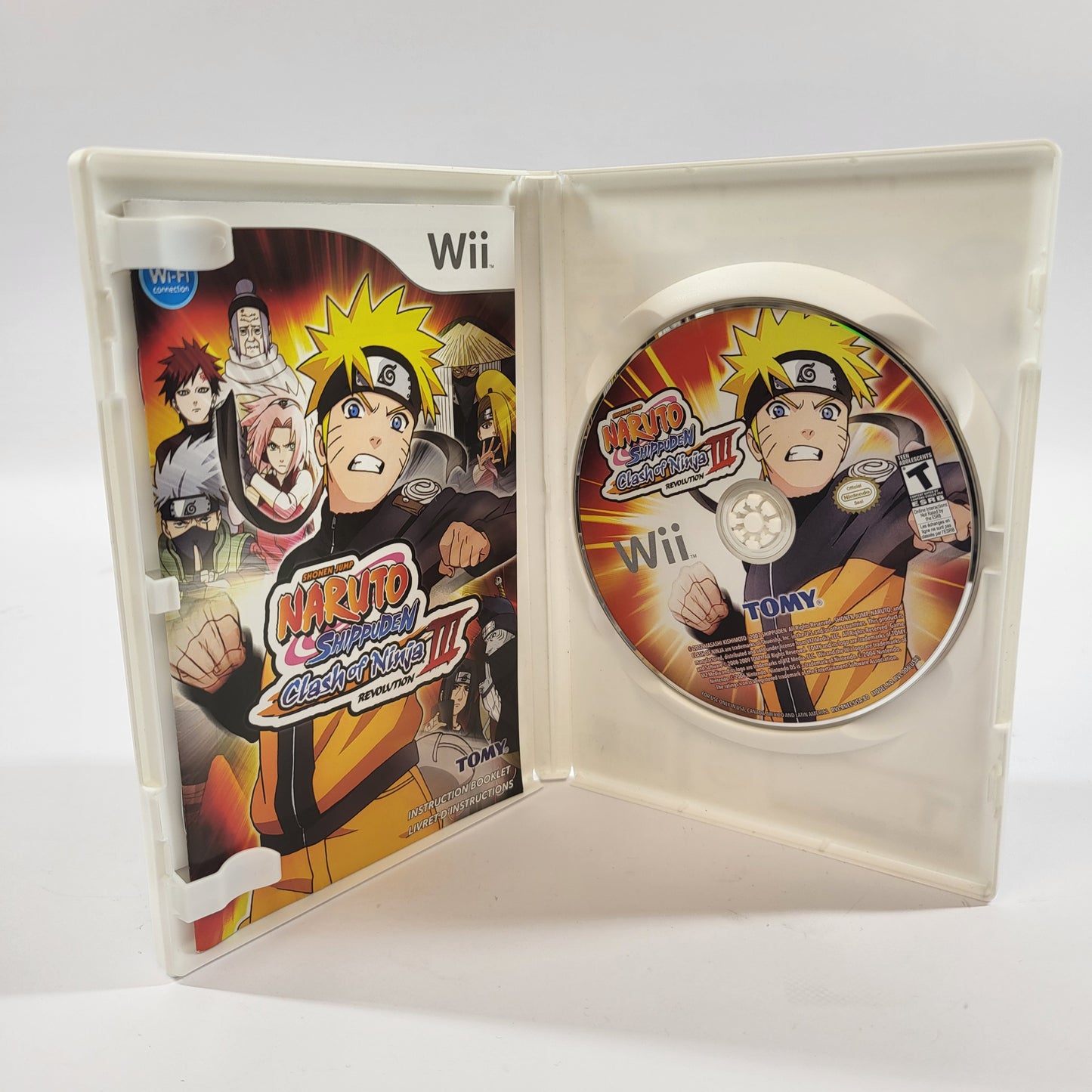 Naruto Shippuden: Clash of Ninja Revolution 3 (Nintendo Wii, 2009)