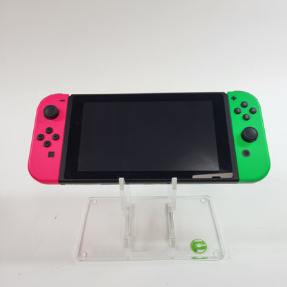Nintendo Switch v2 Video Game Console HAC-001(-01)  Pink/Green