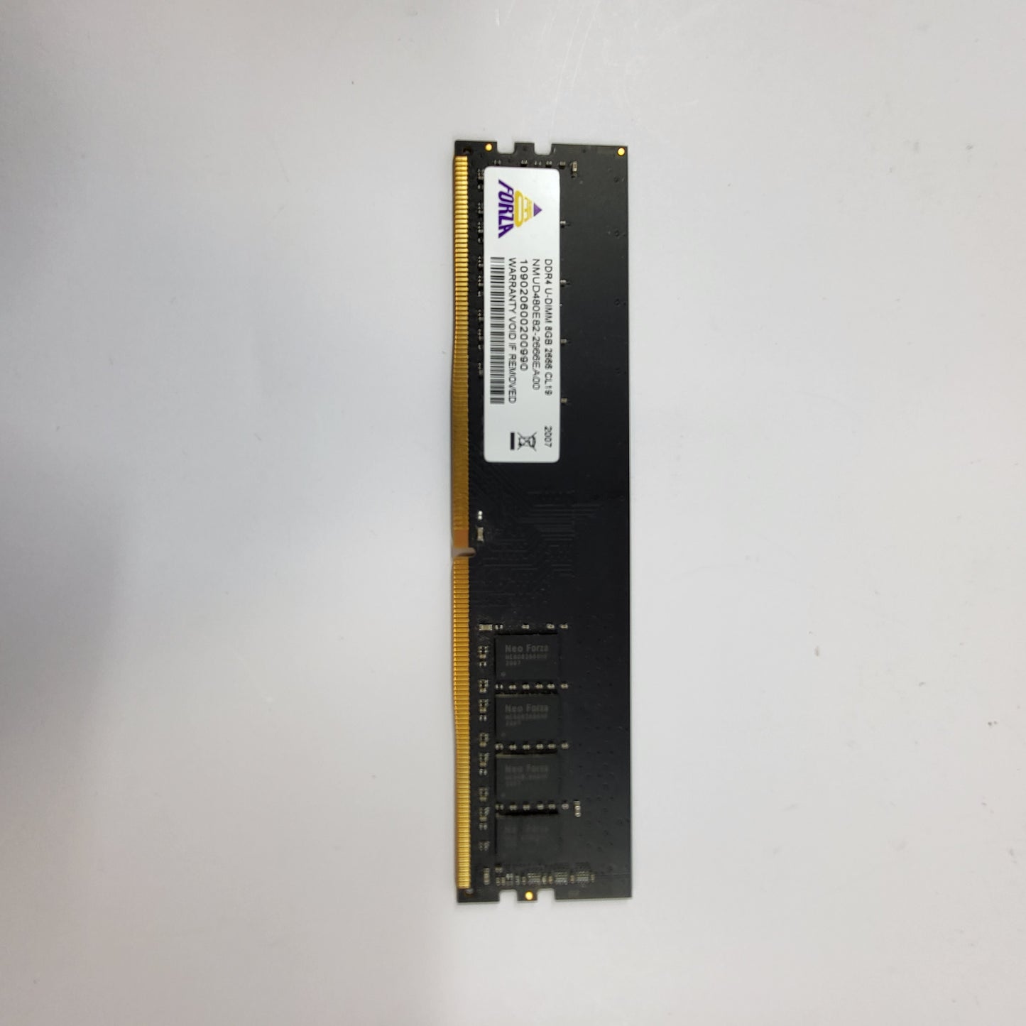 Neo Forza NMUD480E82-2666EA10 8GB (1x8GB) RAM DDR4 2666MHz 
