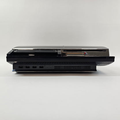 Sony PlayStation 3 Fat PS3 80GB Black Console Gaming System CECHE01 READ
