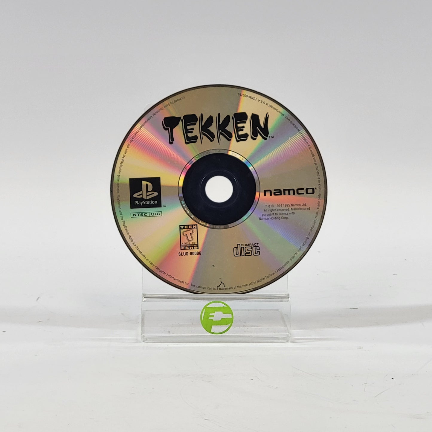 Tekken (Sony PlayStation 1 PS1, 1995) Incomplete