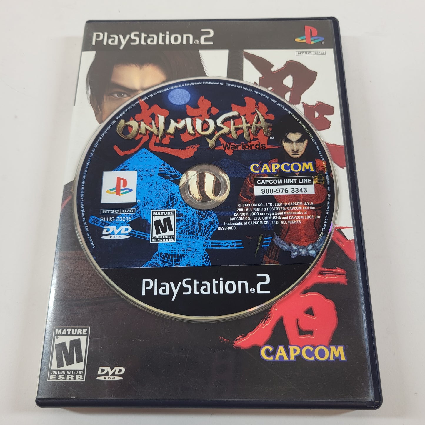 Onimusha Warlords (Sony PlayStation 2 PS2, 2001)