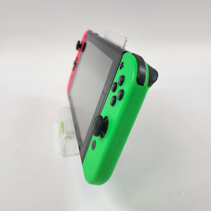 Nintendo Switch v1 Console Gaming System HAC-001 Pink/Green
