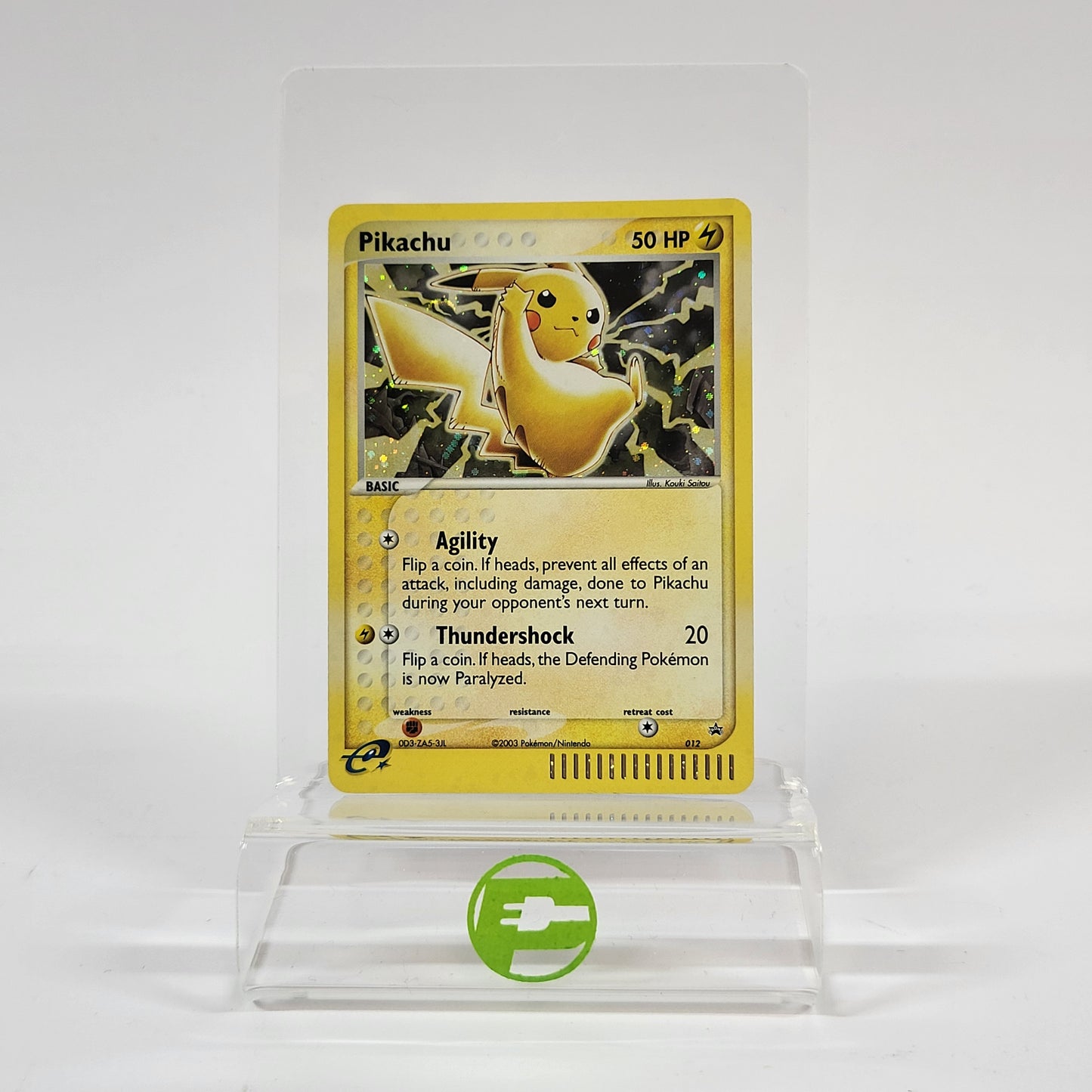 Pokémon TCG Nintendo Promos Pikachu 012 Holo English