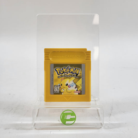 Pokemon Yellow Special Pikachu Edition (Nintendo GameBoy, 1992)