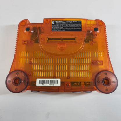 Nintendo 64 N64 Video Game Console NUS-001 Fire Orange