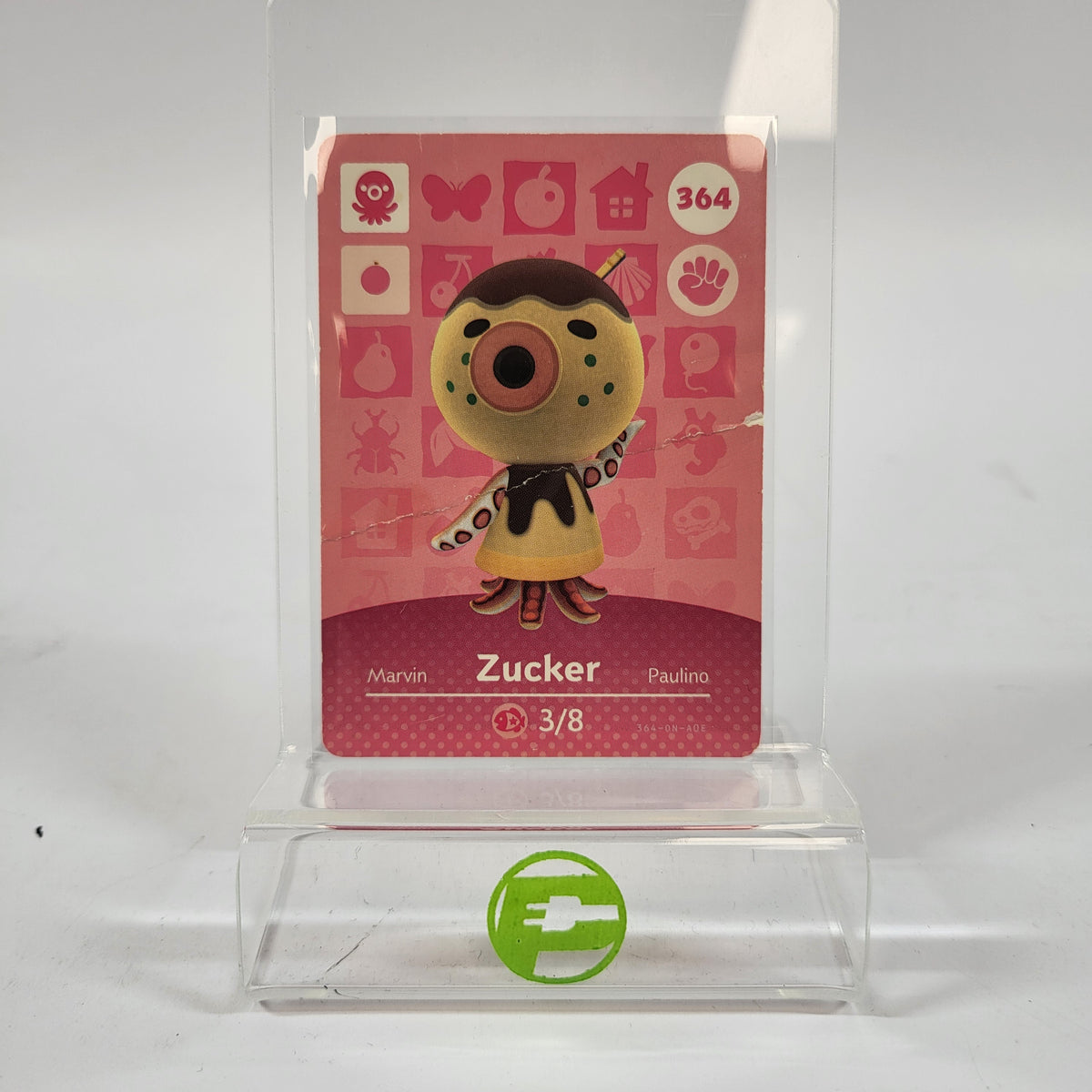 Nintendo Zucker amiibo Card 3/8