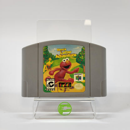 Elmo's Letter Adventure (Nintendo 64 N64, 1999) Cartridge Only