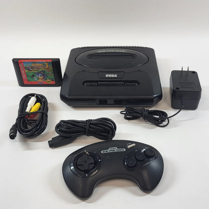 Sega Genesis 2 Console Gaming System Black MK-1631 READ