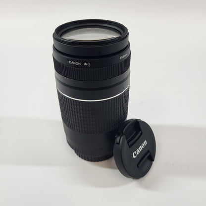 Canon EF 75-300mm f/4-5.6 III Auto & Manual Lens