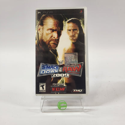 WWE Smackdown vs. Raw 2009 (Sony PlayStation Portable PSP, 2008)