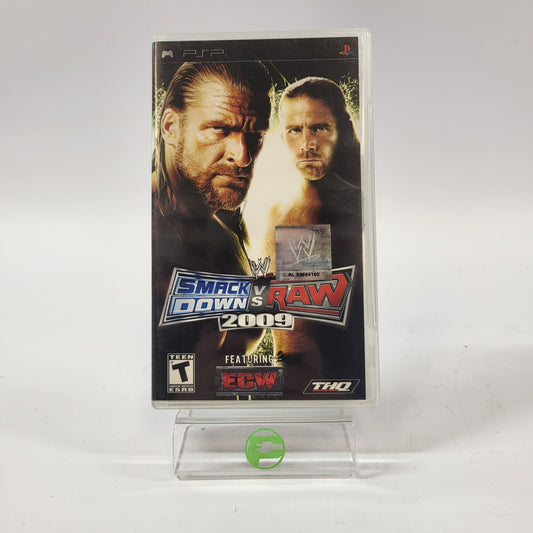 WWE Smackdown vs. Raw 2009 (Sony PlayStation Portable PSP, 2008)