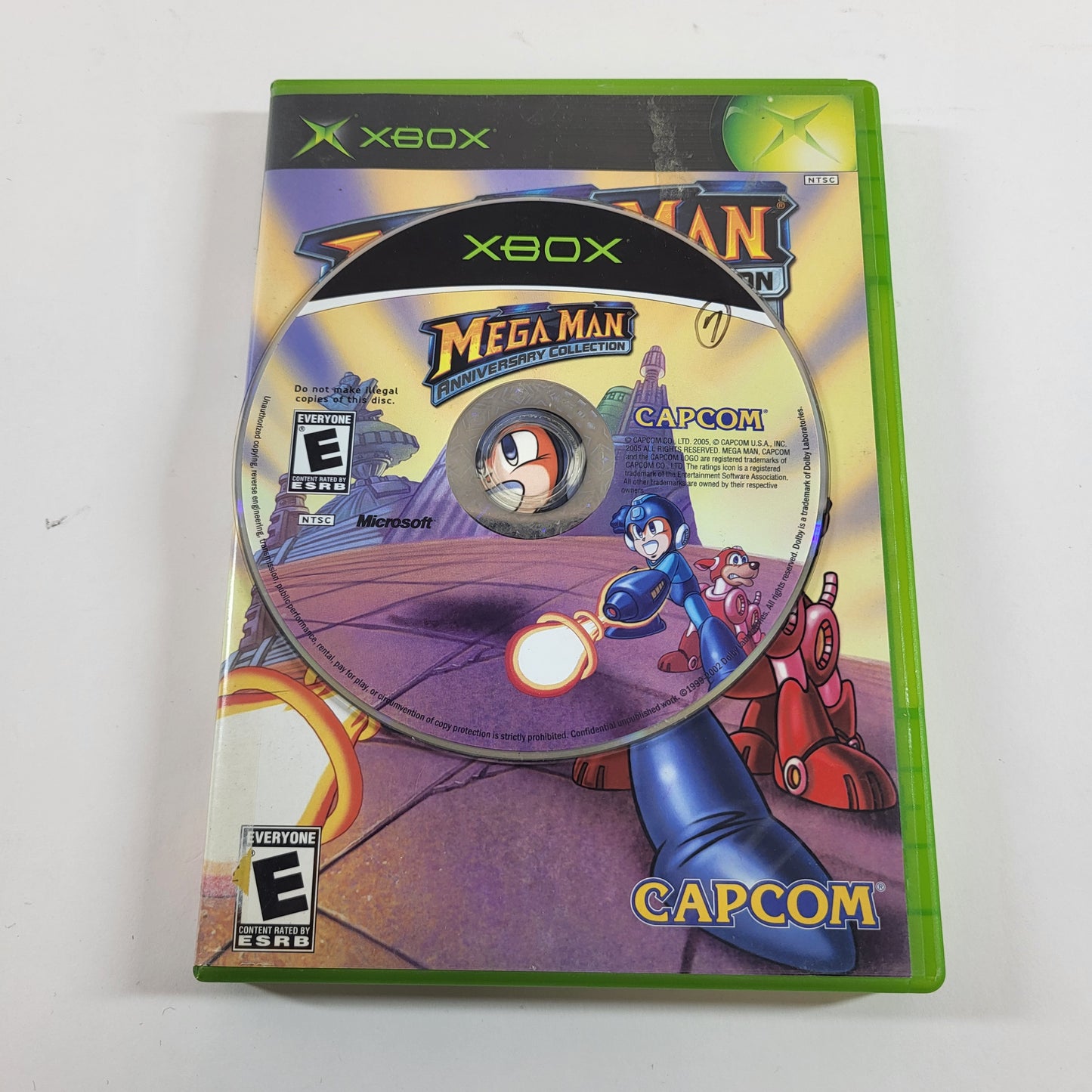 Mega Man Anniversary Collection (Microsoft Xbox, 2005)
