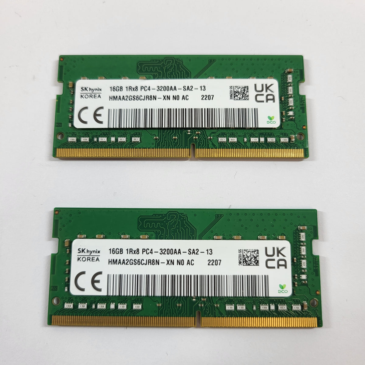 SK Hynix 2207 32GB (2x16GB) RAM DDR4 3200MHz PC4-3200AA-SA2-13