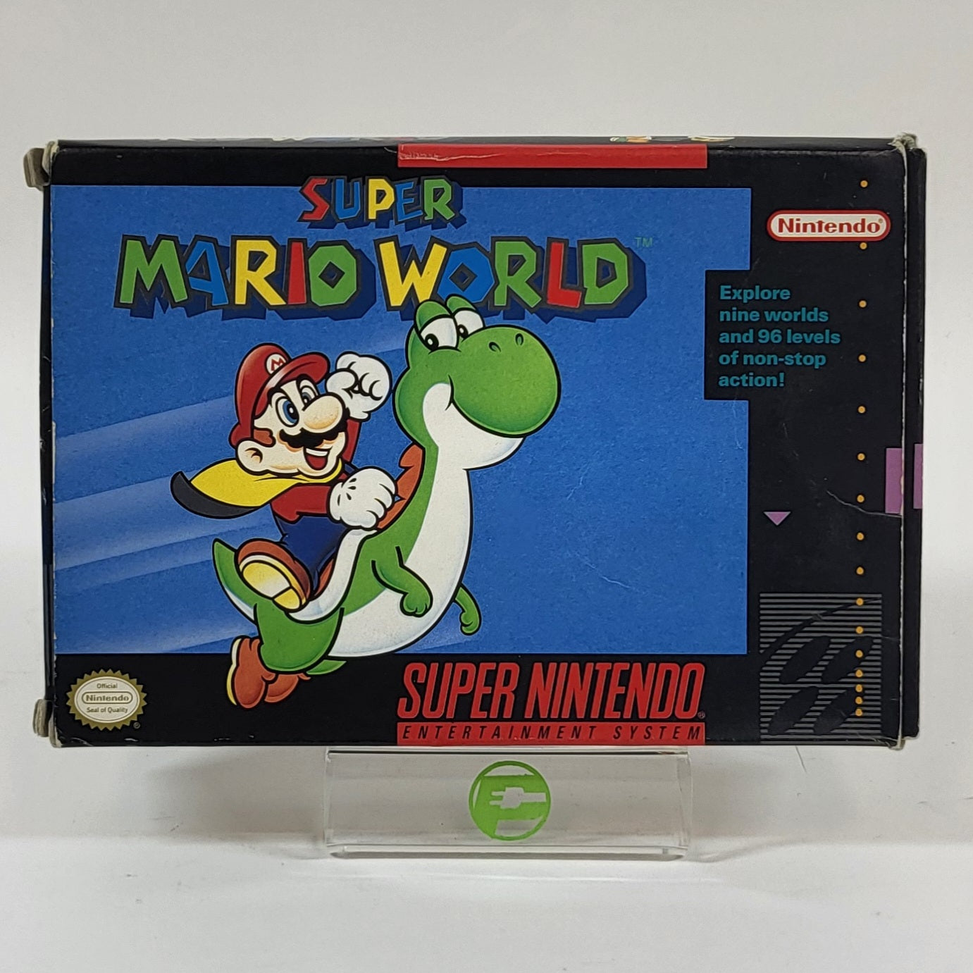 Super Mario World (Super Nintendo SNES, 1991) First Print