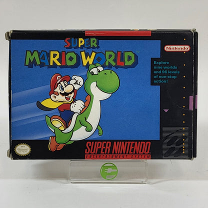 Super Mario World (Super Nintendo SNES, 1991) First Print