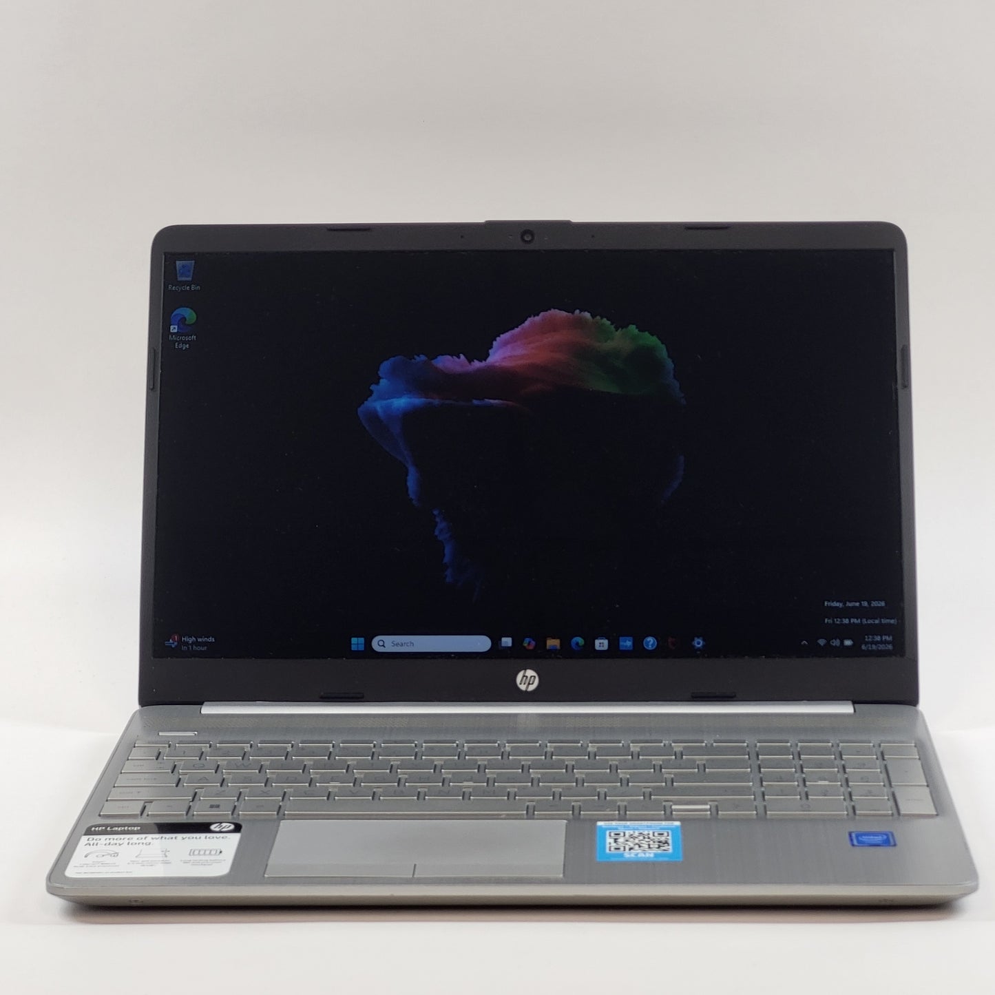 HP Laptop 15-DW1033DX 15.6" Celeron N4020 1.1GHz 8GB RAM 128GB SSD
