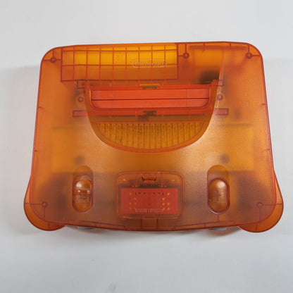 Nintendo 64 N64 Video Game Console NUS-001 Fire Orange
