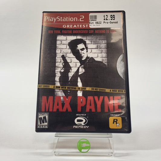 Max Payne [Greatest Hits] (Sony PlayStation 2 PS2, 2001)