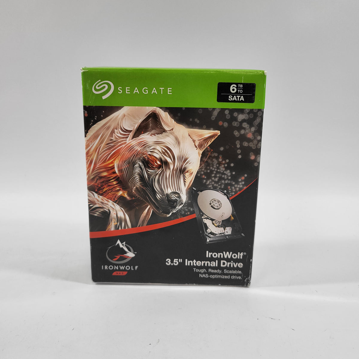 New Seagate 3.5" Ironwolf Pro 6TB SATA III 6Gbps HDD