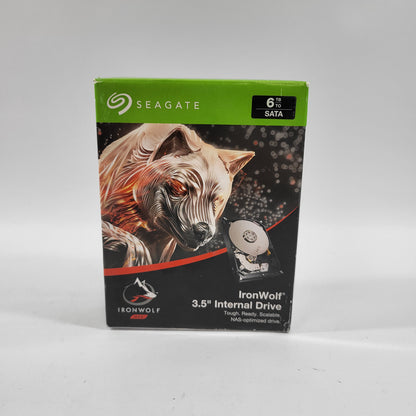 New Seagate 3.5" Ironwolf Pro 6TB SATA III 6Gbps HDD