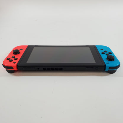 Nintendo Switch v1 Video Game Console HAC-001(-01)  Red/Blue