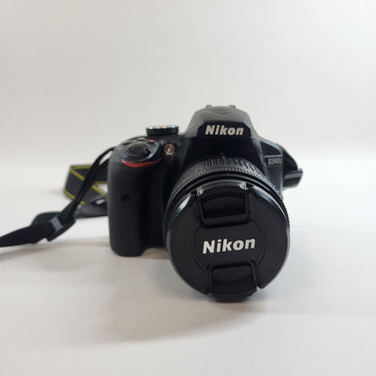 Nikon D3400 24MP Digital SLR DSLR Camera 4509 Shutter Count