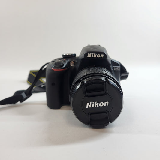 Nikon D3400 24MP Digital SLR DSLR Camera 4509 Shutter Count