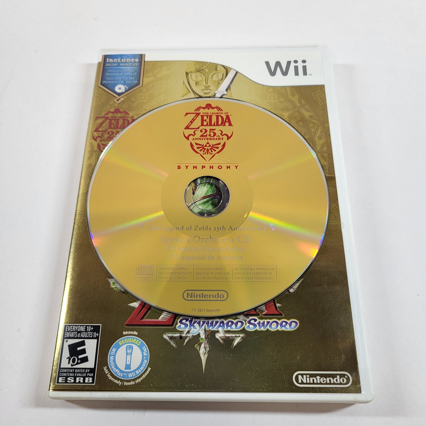 Zelda Skyward Sword [Soundtrack Bundle] (Nintendo Wii, NaN)