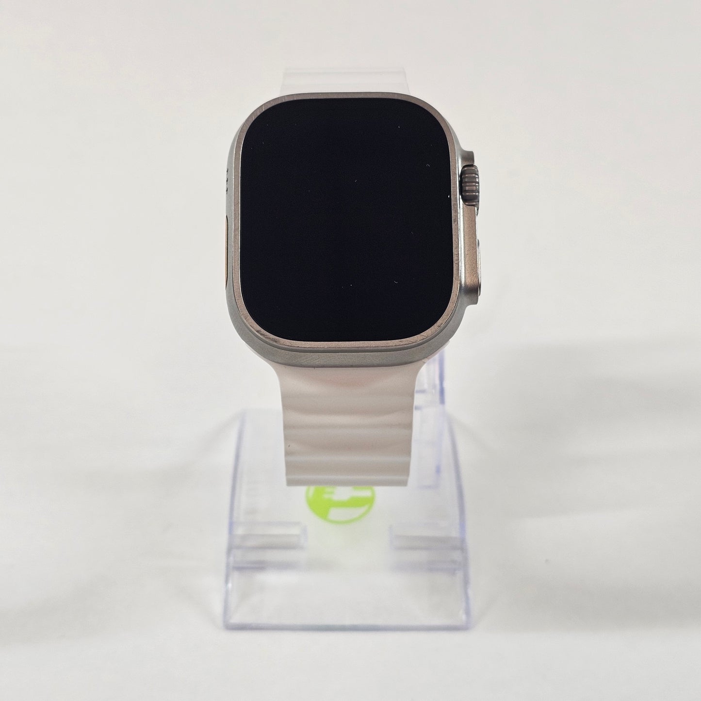 Unlocked Apple Watch Ultra 49MM Natural Titanium White Ocean Band MNH83LL/A