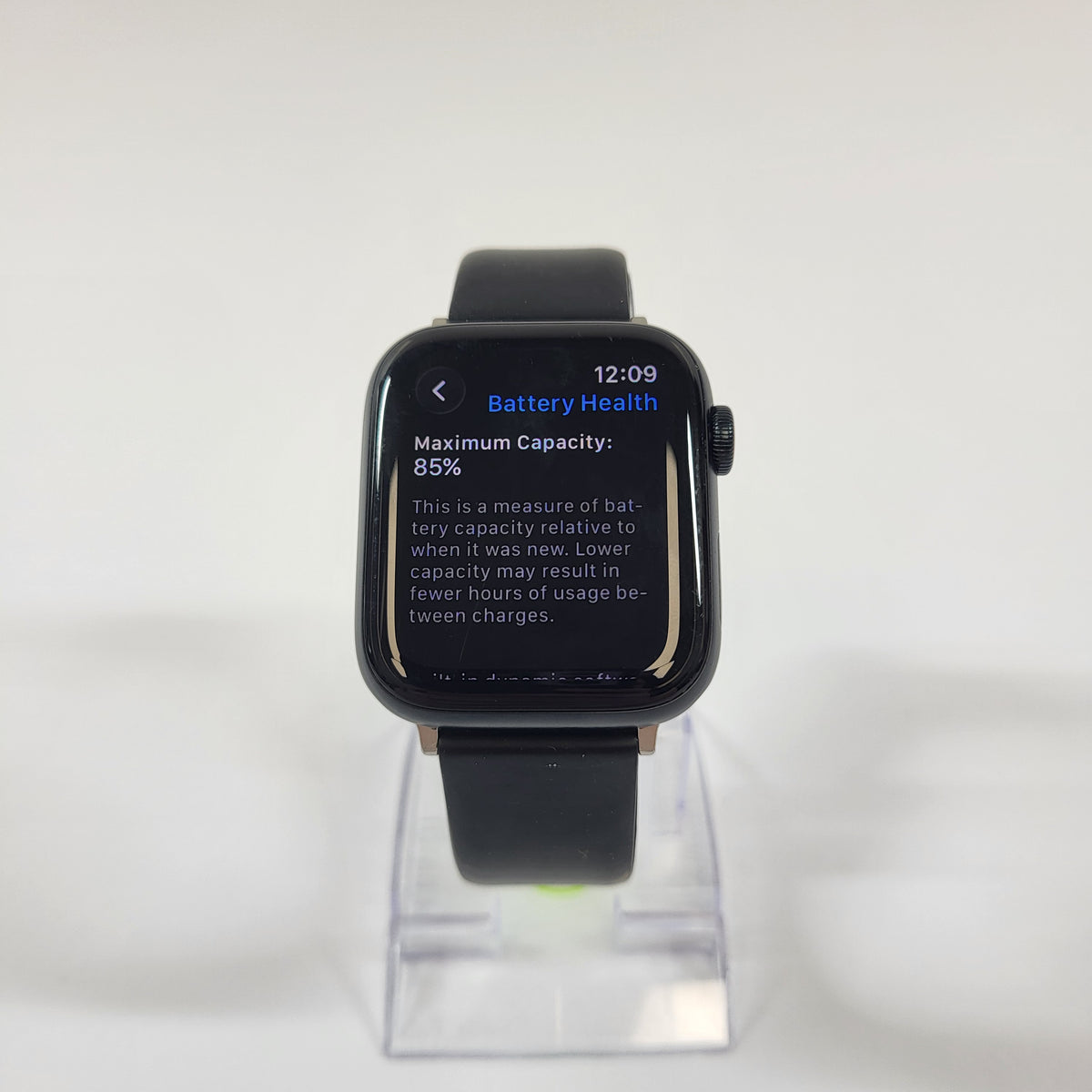 Unlocked Apple Watch SE 2nd Gen Midnight Aluminum Aftermarket Band MNU03LL/A