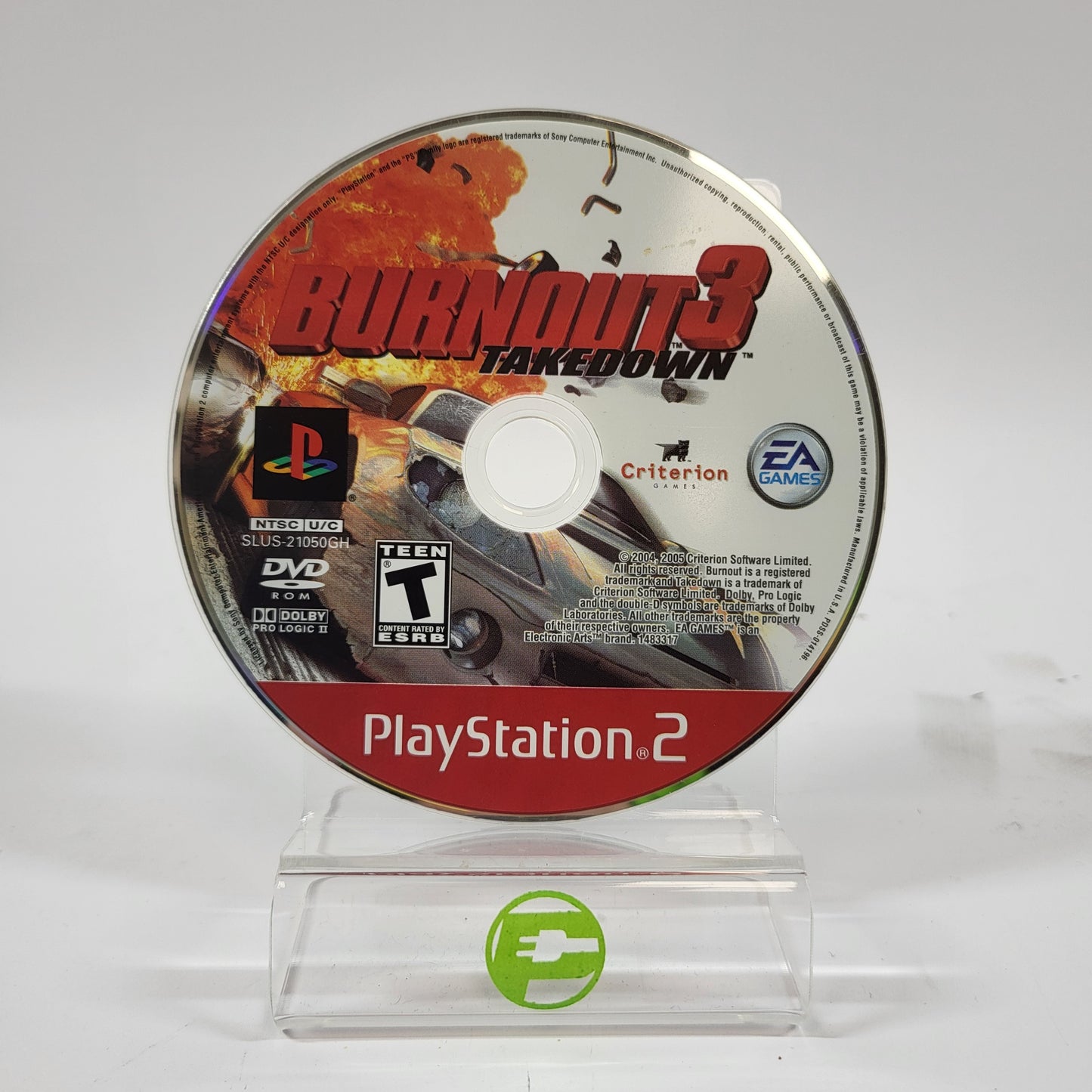 Burnout 3 Takedown [Greatest Hits] (Sony PlayStation 2 PS2, 2004)