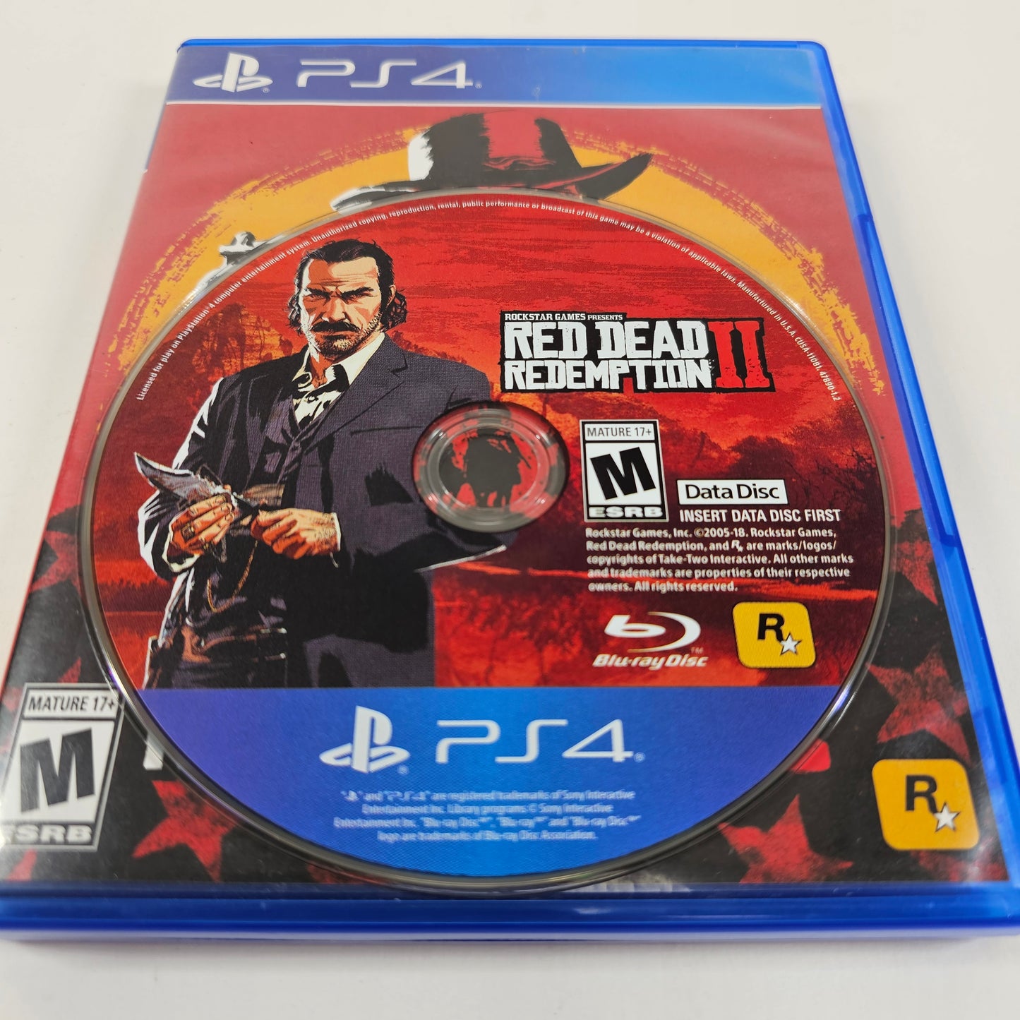 Red Dead Redemption 2 (Sony PlayStation 4 PS4, 2018) 2 Disc