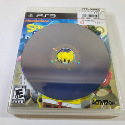 SpongeBob SquarePants: Plankton's Robotic Revenge (Sony PlayStation 3 PS3, 2013)