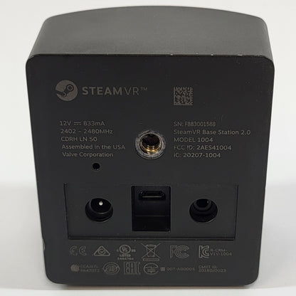 BROKEN Steam VR Base Station 2.0 For HTC Vive 1004 READ