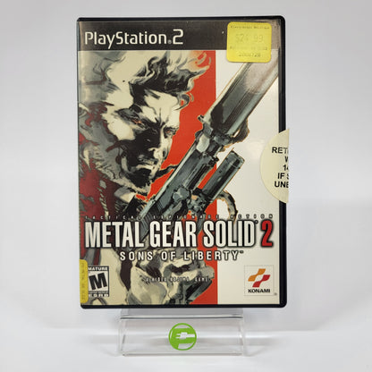 Metal Gear Solid 2 (Sony PlayStation 2 PS2, 2001)