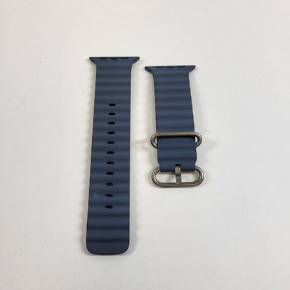 Factory Unlocked Apple Watch Ultra 3 49MM Natural Titanium Blue Ocean Band