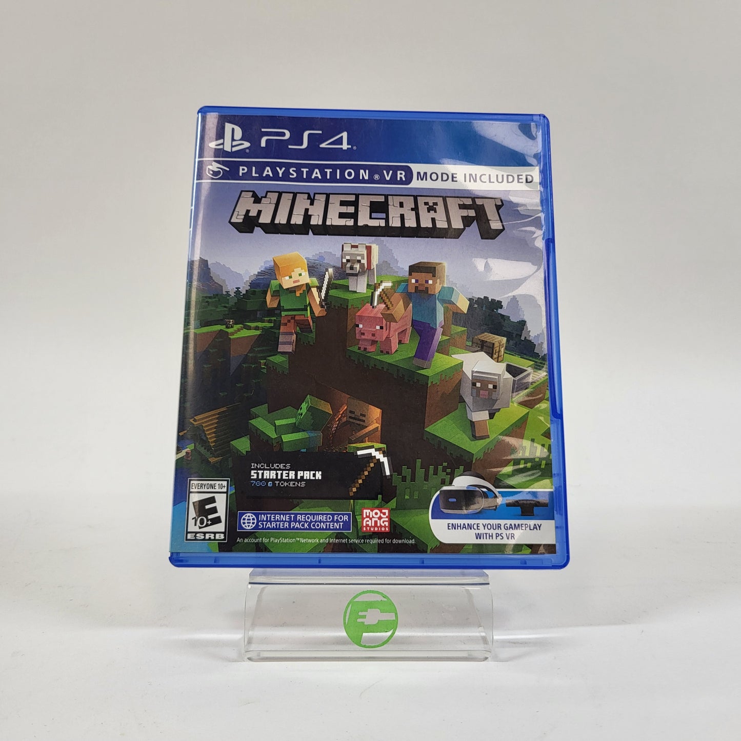 Minecraft [with VR] (Sony PlayStation 4 PS4, 2021)